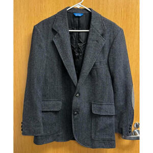 Vintage Pendleton Men's Wool Herringbone Blazer